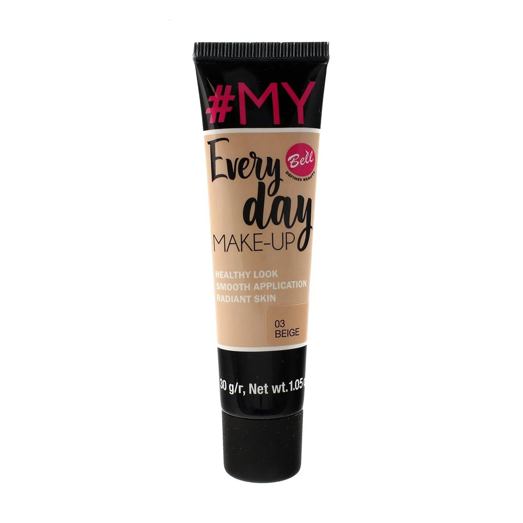 Тональний коригувальний флюїд для обличчя Bell My Everyday Make-Up 03 Beige, 30 г